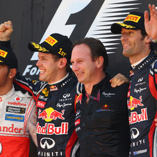 Vettel retunrs to wins and hands title to Red Bull