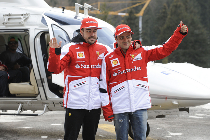 Alonso and Massa are both looking forward to next season