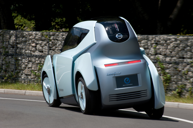 O Land Glider já apresenta alguma semelhança com o Twizy