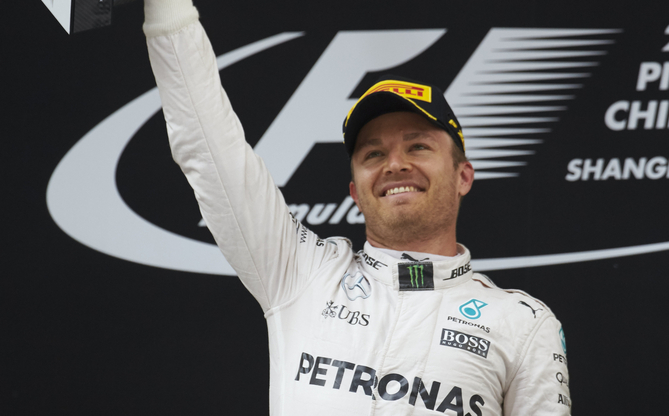 Rosberg venceu as três corridas da temporada disputadas até ao momento