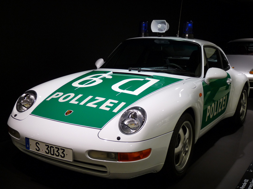 Porsche 911 Carrera Coupe Police Car