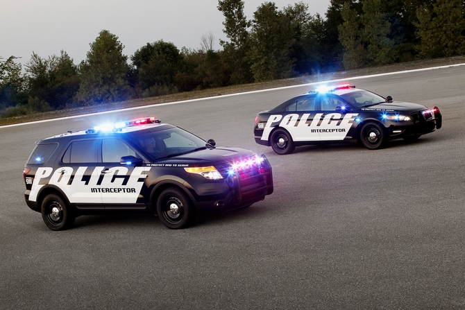 Ford's police car duo are rated the fastest police vehicles in the US