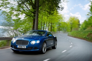 Lancement international de la nouvelle Bentley Continental GT Speed lors du festival de vitesse de Goodwood 2012