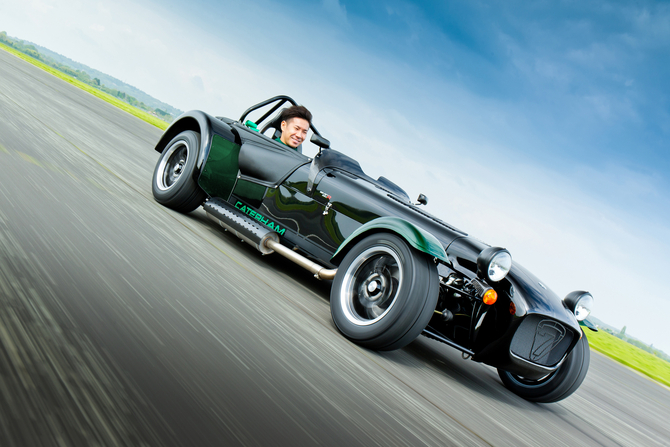 The Seven by Kamui Kobayashi was designed with the help of the Japanese F1 driver of team Caterham