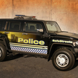 H3 Police Vehicle