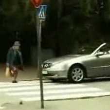 Car Accident (old lady) Funny