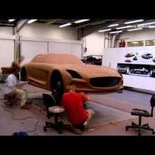 Mercedes-Benz TV: SLS AMG Black Series -- Clay modeling time lapse